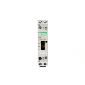 Модульный контактор Systeme Electric City9 SET 2P 2НО 16A, Ручное управление, AC 230В C9C32216
