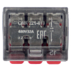 EKF Клемма СМК 221-413 с рычагом 3 отверстия 0.2-4.0 мм2 блистер PROxima plc-smk-221-413b-20