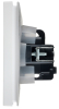 Розетка с крышкой FORTE&PIANO винтовое крепление 16А IP44 FP221 (белая) FP-R16-16-44-K01