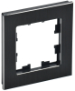 Рамка 1-м BRITE DECOR Черный металл РУ-1-1-БрЧ BR-M12-M-K02