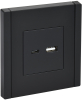 Розетка USB A+C FORTE&PIANO 3,1А FP150 (черный) FP-U22-D31-K02