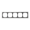 Рамка ArtGallery Pure Systeme Electric пятиместная металл (алюминий) GAL312105