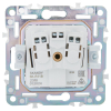 Розетка с крышкой 16А IP44 IEK SKANDY SK-R11B (бежевый) SK-R16-16-44-K10
