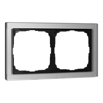 Рамка ArtGallery Pure SE двухместная стекло (алюминий) GAL320302