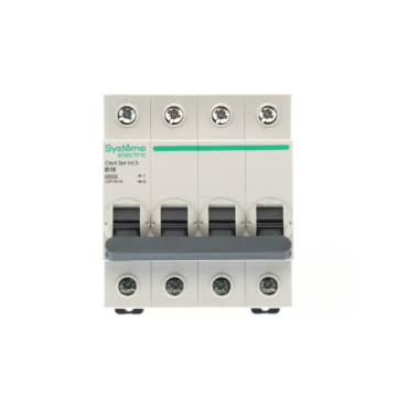 Автоматический выключатель Systeme Electric City9 Set 4п 16A 6kA (хар-ка B) C9F16416