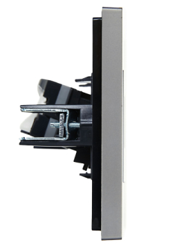 Розетка компьютерная FORTE&PIANO RJ45 кат.5E FP532 (сталь) FP-K10-1-K46