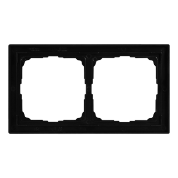 Рамка ArtGallery Pure SE двухместная металл (золото) GAL312402