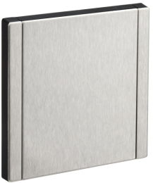 Заглушка с суппортом FORTE&PIANO FP741M (металл никель) FP-PL10-M-K50