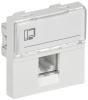 Розетка информационная IEK PRIMER RJ-45 UTP кат 5e РКИ-20-00-П-6 2 модуля PR-KK40D-RI-0-2-1C06U-K01