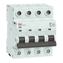 Рубильник модульный EKF Averes 4P 25А avn-4-25-av