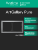 Рамка ArtGallery Pure SE двухместная стекло (алюминий) GAL320302