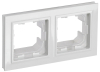 Рамка 2-м BRITE белый IP44 РУ-2-БрБ-44 BR-M22-44-K01