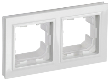 Рамка 2-м BRITE белый IP44 РУ-2-БрБ-44 BR-M22-44-K01