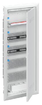 Шкаф ABB UK660MV мультимедийный с дверью с вентиляционными отверстиями (5 рядов) 2CPX031386R9999