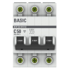 Автоматический выключатель EKF Basic ВА 47-29 3Р 50А 4,5кА (х-ка С) mcb4729-3-50C