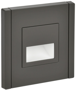 Подсветка LED IEK FORTE&PIANO встраиваемая FP357 (серый) FP-FL20-K03