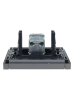 Розетка TV проходная FORTE&PIANO FP529 (сталь) FP-A10-P-K46