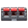 EKF Клемма СМК 221-413 с рычагом 3 отверстия 0.2-4.0 мм2 блистер PROxima plc-smk-221-413b-20
