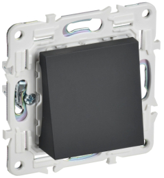 Вывод кабеля IEK SKANDY SK-O01G (графит) SK-VK10-0-K53