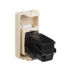 HDMI розетка Avanti тип А-А 1 модуль (ванильная дымка) 4405251