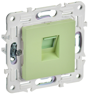 Розетка компьютерная IEK SKANDY RJ45 кат.5E SK-K01G (мятный) SK-K10-1-K06