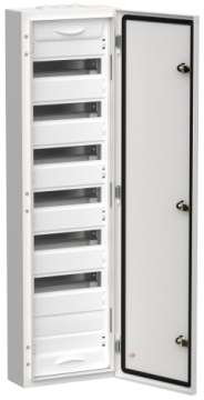 Щит металлический навесной TITAN 5. ЩРн-84 (7х12) 1085х310х140 IP54 белый TI5-50-N-084-54