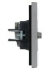 Розетка TV+SAT FORTE&PIANO FP538 (сталь) FP-AF20-O-K46