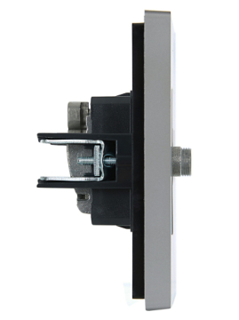 Розетка TV+SAT FORTE&PIANO FP538 (сталь) FP-AF20-O-K46