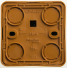 Розетка компьютерная RJ-45 кат. 5E Этюд (темный бук) KOMA-001T