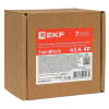 Рубильник EKF TwinBlock 63A 4P c рукояткой управления для прямой установки tb-63-4p-f