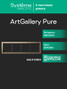 Рамка ArtGallery Pure Systeme Electric четырехместная металл (латунь) GAL312204