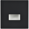 Подсветка LED IEK FORTE&PIANO встраиваемая FP157M (металл черный) FP-FL20-M-K02