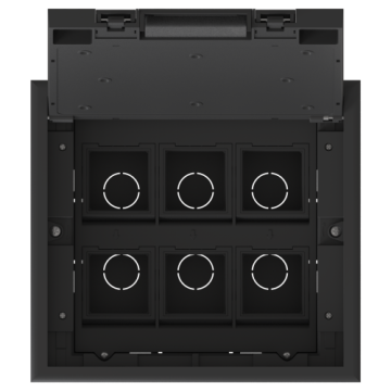 Люк Systeme Elecrtic MultiDesk на 12 модулей IP40 для фальшпола с монтажной коробкой тип MDK10 MDK10112