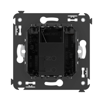 Розетка Avanti USB 2.0 одинарная в стену тип А (Черный квадрат) 4402403