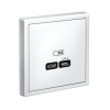 Розетка USB ArtGallery тип С высокоскор. заряд 65W QC PD (белый) GAL000127