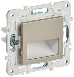 Подсветка LED IEK SKANDY встраиваемая SK-L01Sh (шампань) SK-FL20-K37