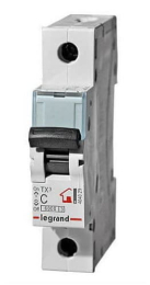 Автоматический выключатель TX3 1-полюсный 06А 404025