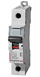 Автоматический выключатель DX3 1-полюсный 06А 407260
