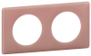 Рамка двухместная Celiane (перкаль розе) 066762