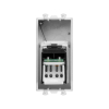 Компьютерная розетка DKC Avanti RJ-45 модульная кат. 5е (закаленная сталь) 4404461