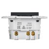 Розетка IEK SKANDY с/з со шторками 16А с USB C 18Вт SK-R17T (титан) SK-R14-16-U14-018-K48