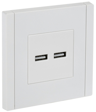 Розетка USB A+A FORTE&PIANO 3,1А FP249 (белый) FP-U21-D31-K01