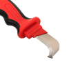 Нож для снятия изоляции с пяткой EKF Averes 1000V WS-31 Professional ws-31