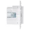 Розетка IEK SKANDY с/з со шторками 16А с USB C 18Вт SK-R17W (арктический белый) SK-R14-16-U14-018-K01