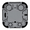 Розетка компьютерная RJ-45 Quteo (Черный матовый) 782480