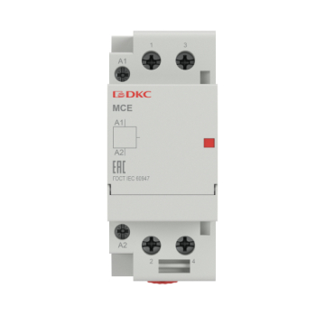 Контактор DKC YON max типа MCE 2P 63A 240В 2НО MCE-63-20-A240