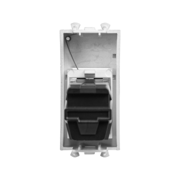 Розетка DKC Avanti USB 2.0 тип А-А 1 модуль (закаленная сталь) 4404401