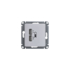 Розетка USB Glossa (белый) GSL000133