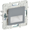 Подсветка LED IEK SKANDY встраиваемая SK-L01Gr (серый) SK-FL20-K03
