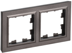 Рамка 2-м BRITE Темная бронза РУ-2-БрТБ BR-M22-K45